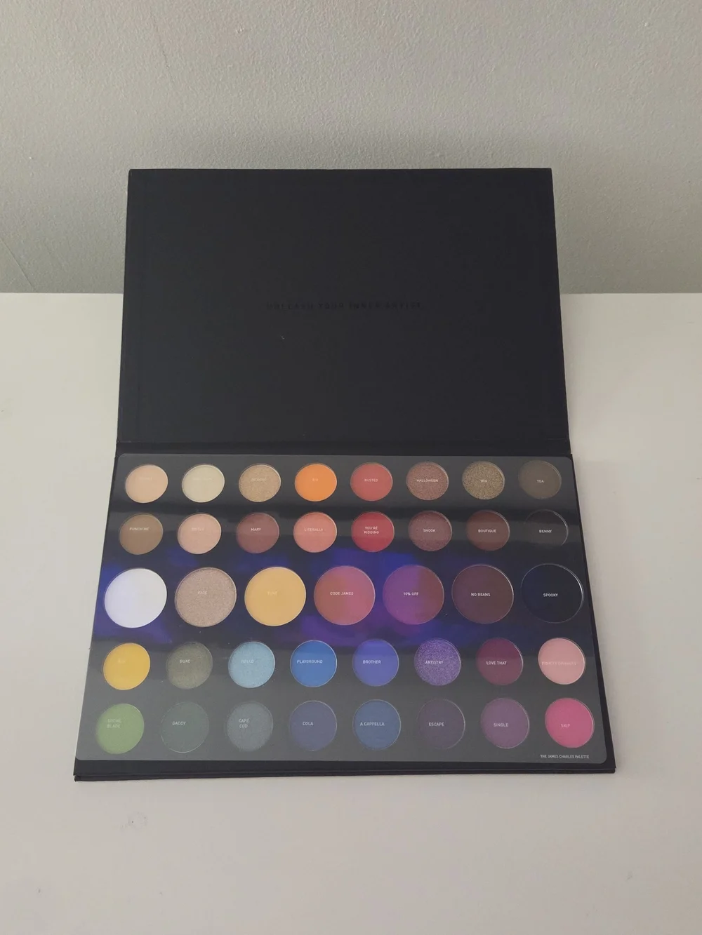 Morphe x James Charles Eyeshadow Palette Assorted Matte/Shimmer Pressed Powder